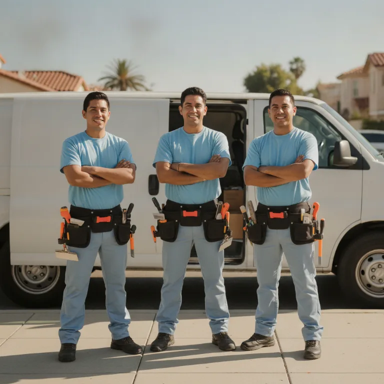 Ladrilhador equipe em Barreiras